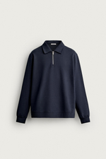 ТОЛСТОВКА-ПОЛО INTERLOCK НА МОЛНИИ — ZARA · 4092/380