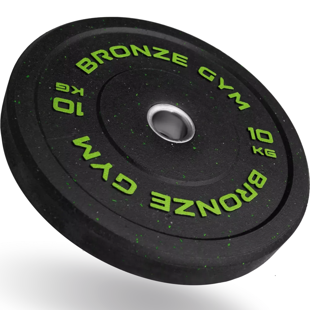 Диск бамперный  BRONZE GYM 10КГ Д50