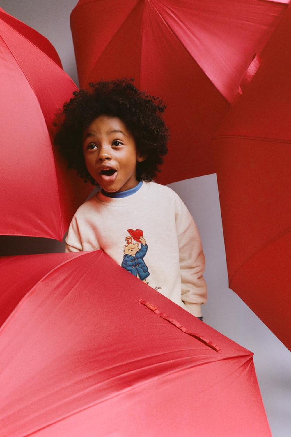 ZARA ХУДИ С ПРИНТОМ PADDINGTON™, ПЕСОЧНЫЙ МЕЛАНЖ