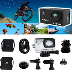 Экшн-камера SJCAM SJ4000 AIR, водонепроницаемая, 4К, защита IPX8, Wi-Fi, до 1,5 ч работы