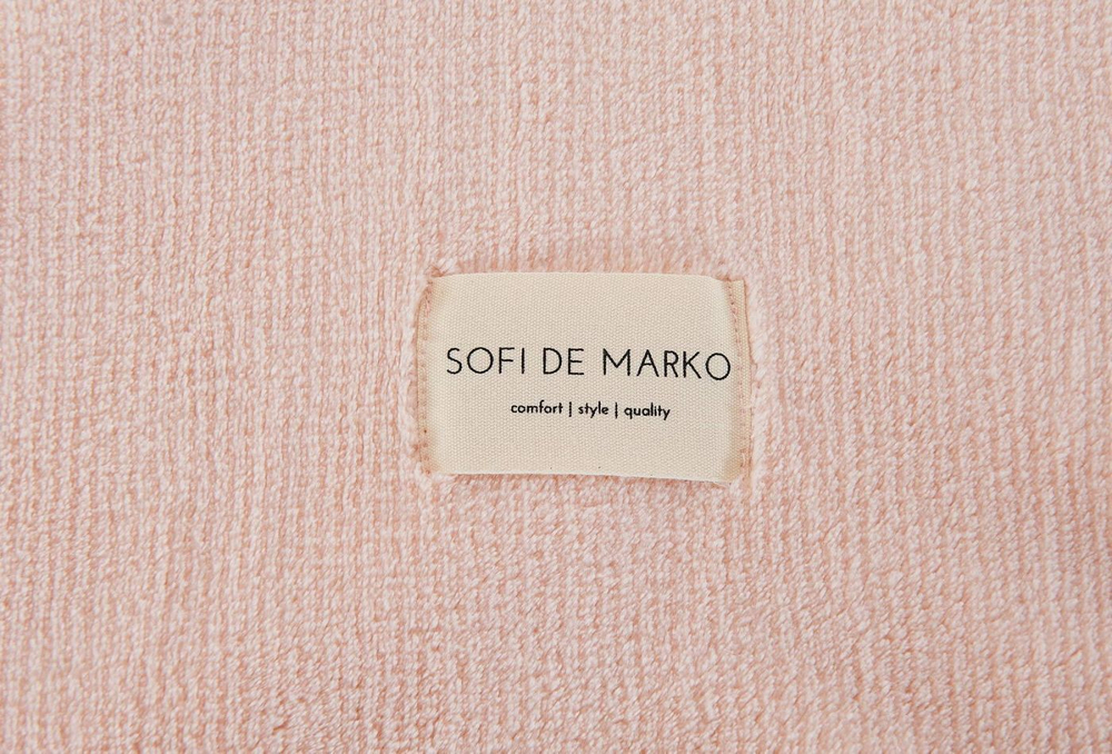 Плед 160х220 Sofi De MarkO Стелла персиковый