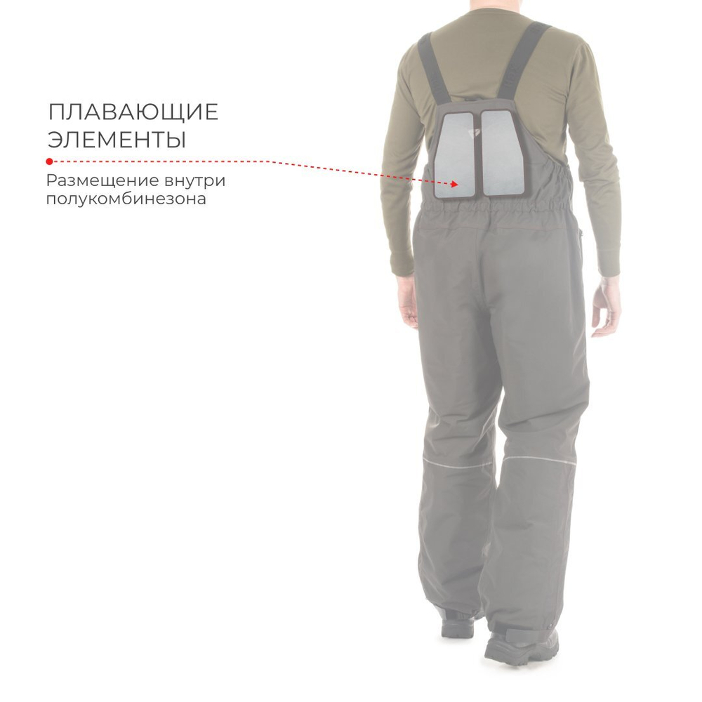 Зимний мужской костюм- поплавок ХСН Hardguard Rescuer II New -45 Бирюза