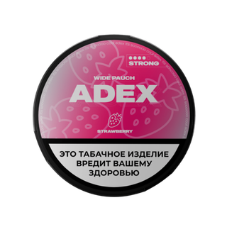 Купить Жевательный табак Adex Strong Wide - Strawberry 12г
