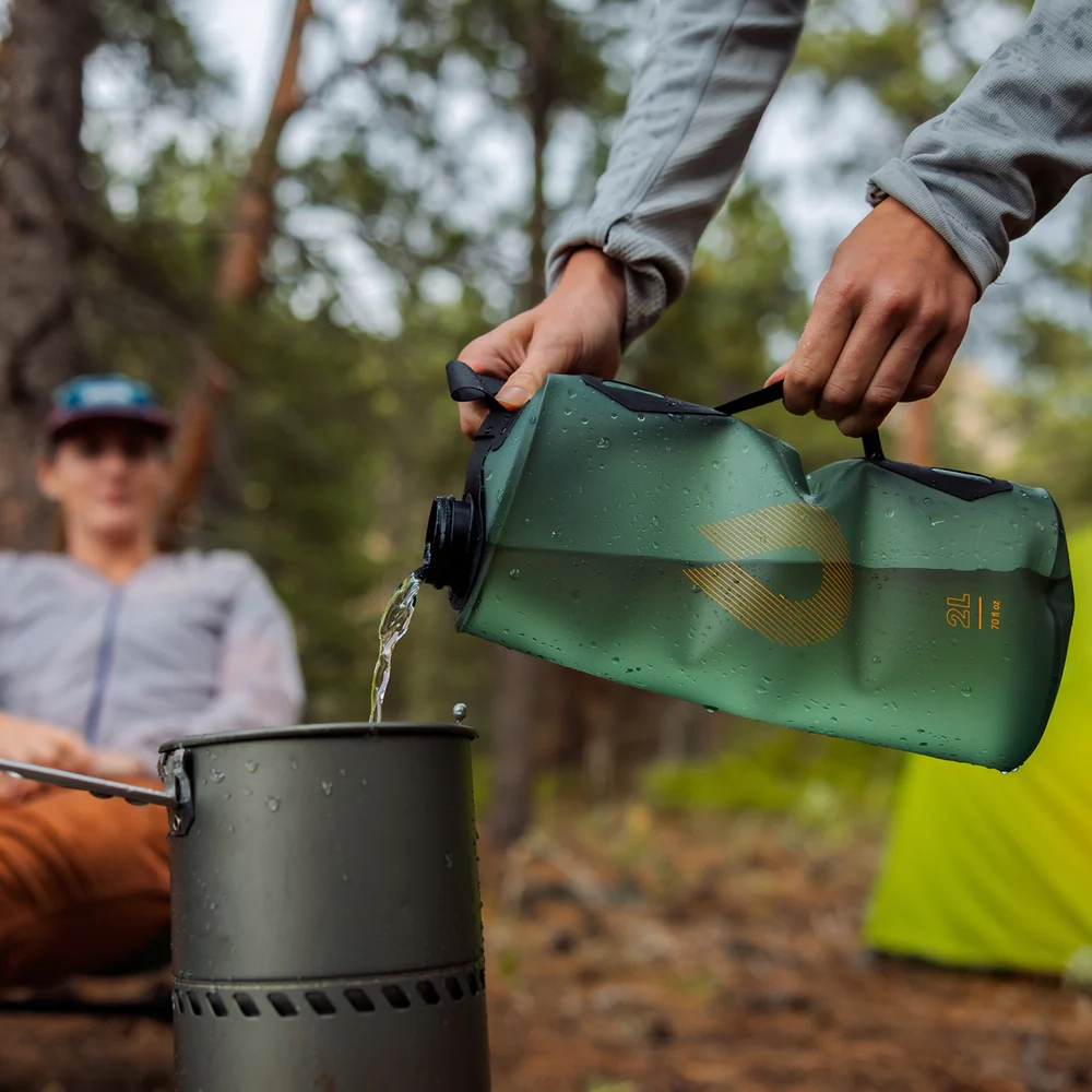 Мягкая канистра для воды HYDRAPAK Seeker 4L Sage