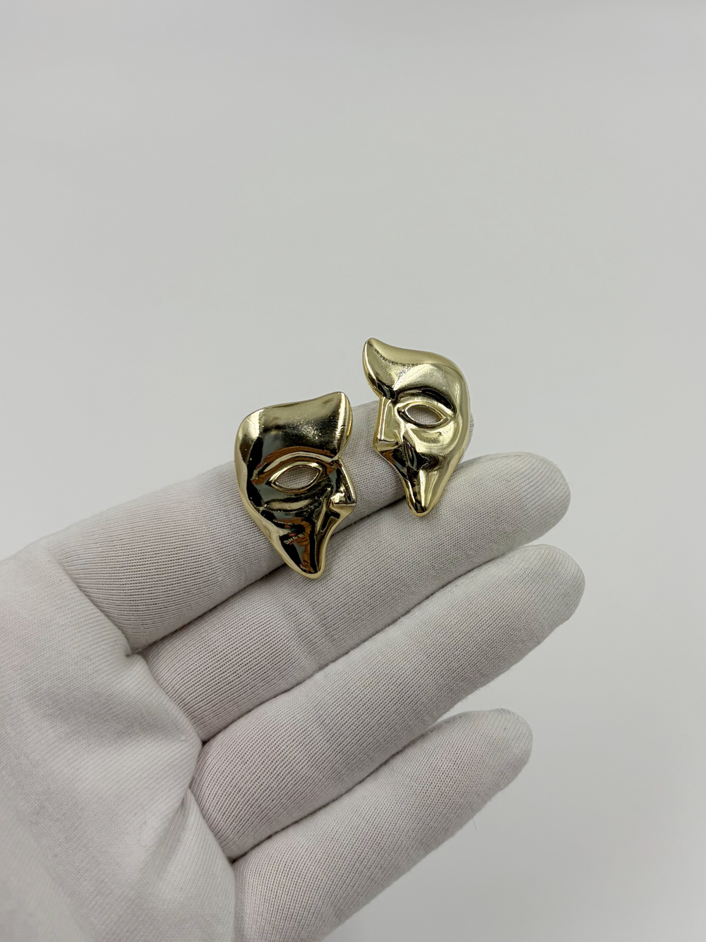 Серьги Маска