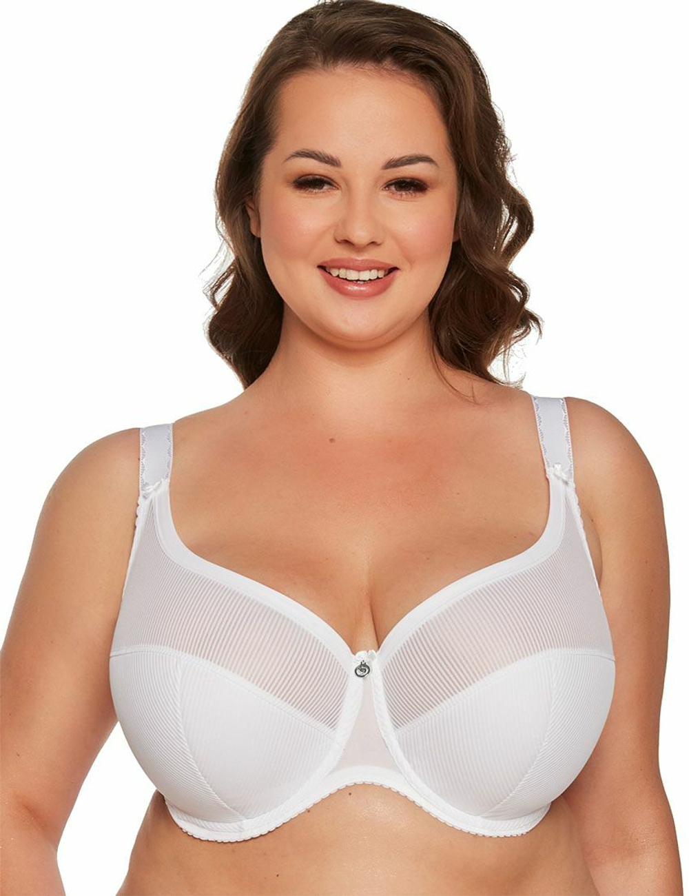 Бюстгальтер Sonia с чашками +size на тонком поролоне (Размер: 90J) (Цвет: телесный)