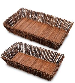 Decor and Gift 63-006 Комплект декоративных корзинок 2 шт. (о.Бали)