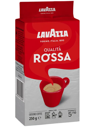 Кофе молотый Lavazza Qualita Rossa (в/у), 250 гр