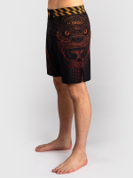 Шорты ММА Venum Quetzal Fury Black/Fury Red/Tangerine