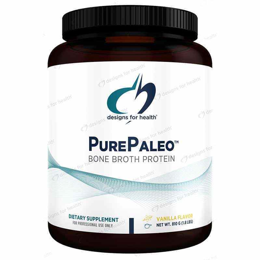 Designs For Health - Bone Broth Protein (PurePaleo) Vanilla - 810 gr