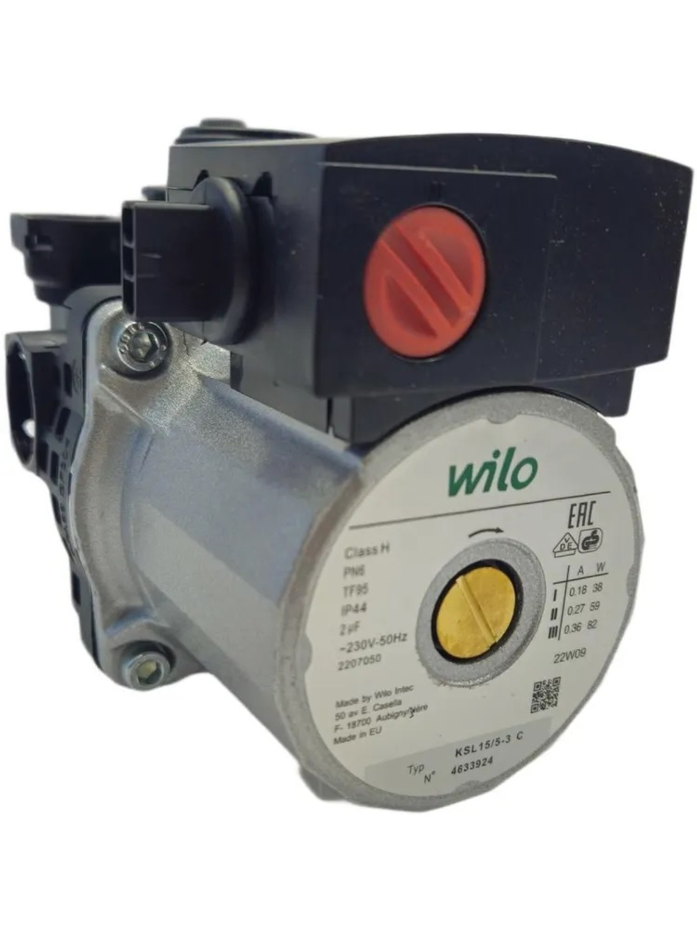 Циркуляционный насос (WILO KSL15/5-3С) для VIESSMANN Vitopend 100-W A1JB/A1HB (12-24кВт) (арт. 7876467)