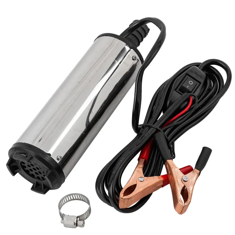 Насос для перекачки топлива (24V, 60W, 30л/мин, ?51мм,? выходного отв. 19мм) Baum Auto BM-ST33-14