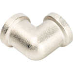 Угольник STOUT никелированный 1/4" ВР/ВР