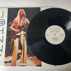 Винтажная виниловая пластинка LP Johnny Winter Livin In The Blues (Англия 1985)