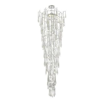 Светильник подвесной 25*G9 4000K SL1660.103.25 хром Teardrops ST-Luce
