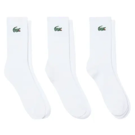 Теннисные носки Lacoste Sport 3P - white