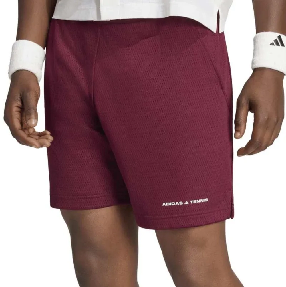 Мужские теннисные шорты Adidas Tennis Culture 7in - maroon