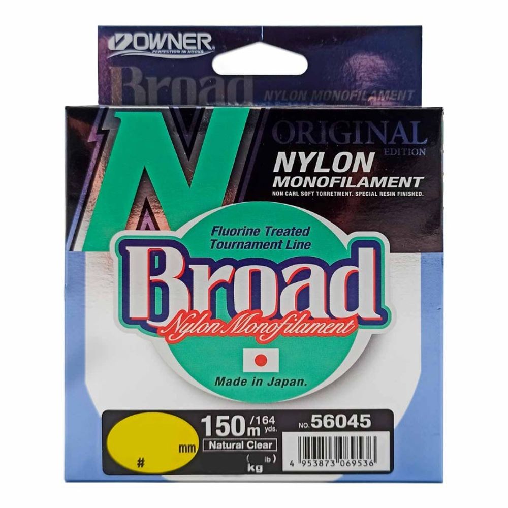 OWNER Леска Broad 150м 0.14мм 2.2кг