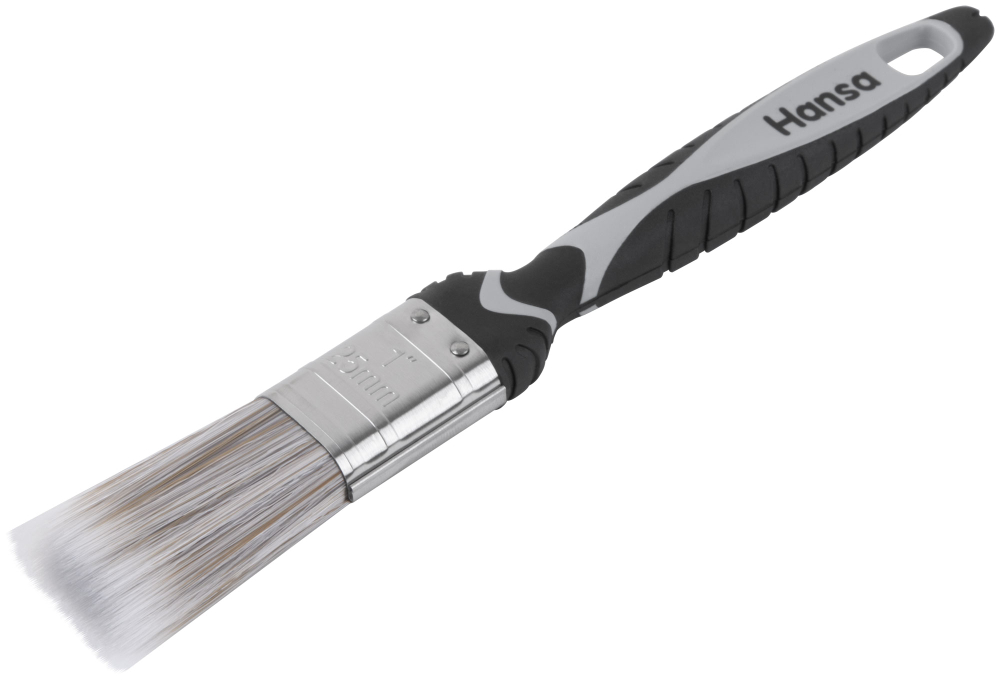 Кисть плоская Hansa PERFEKT, 25 мм, 2K ручка