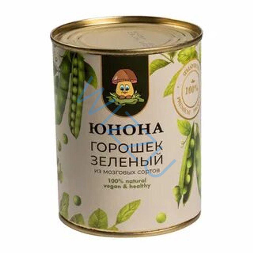 Горошек зеленый в/с 720 ст/б Юнона