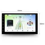 Магнитола для SsangYong Rexton 3 Y290 2012-2017 - Teyes CC4L монитор 7" IPS, Android 14, Быстрая, Snapdragon 662, CarPlay, 4G SIM-слот