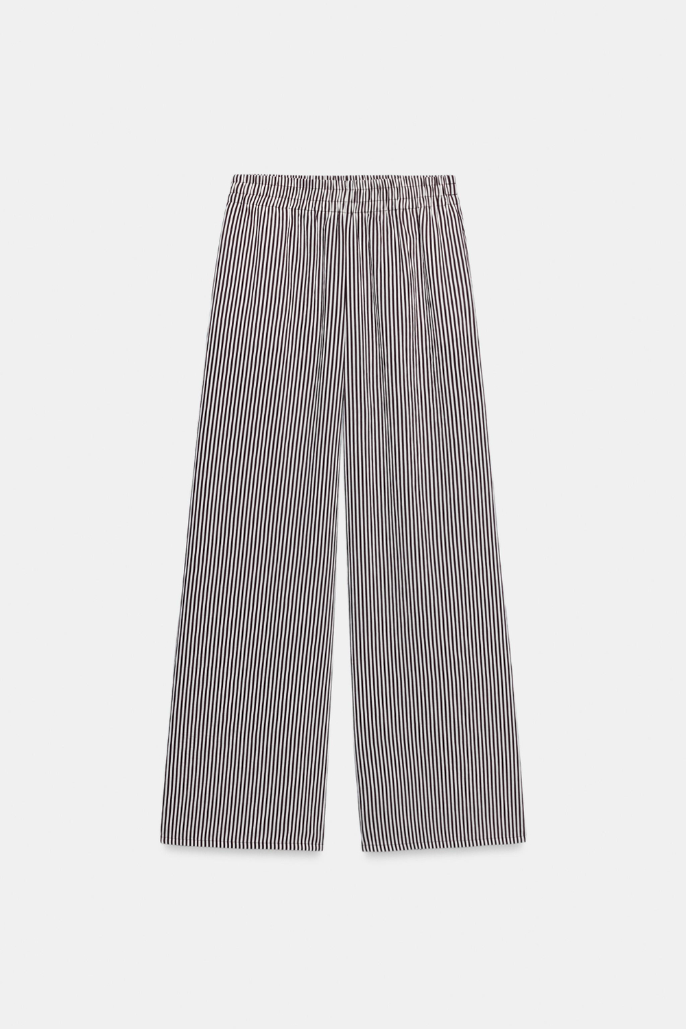 ШИРОКИЕ БРЮКИ В ПОЛОСКУ — ZARA