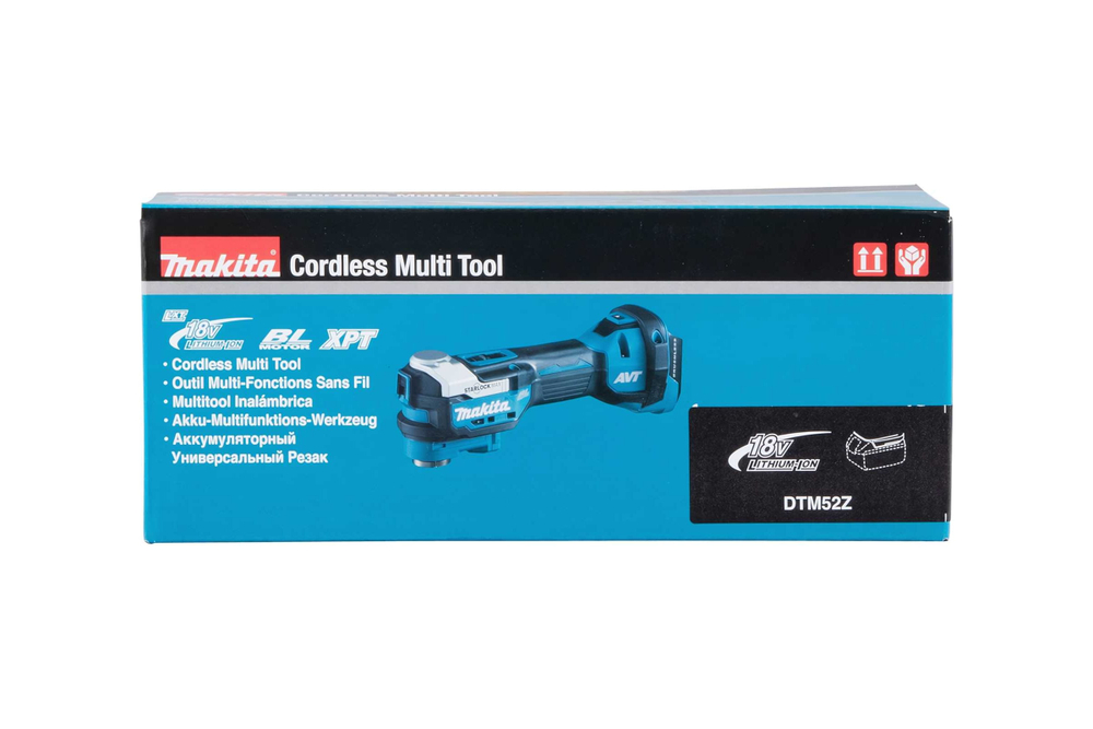 Многофункциональный аккумуляторный инструмент Makita 18 В, Li-ion, BL , AVT, XPT, STARLOCK, кор, б\акк и з\у DTM52Z