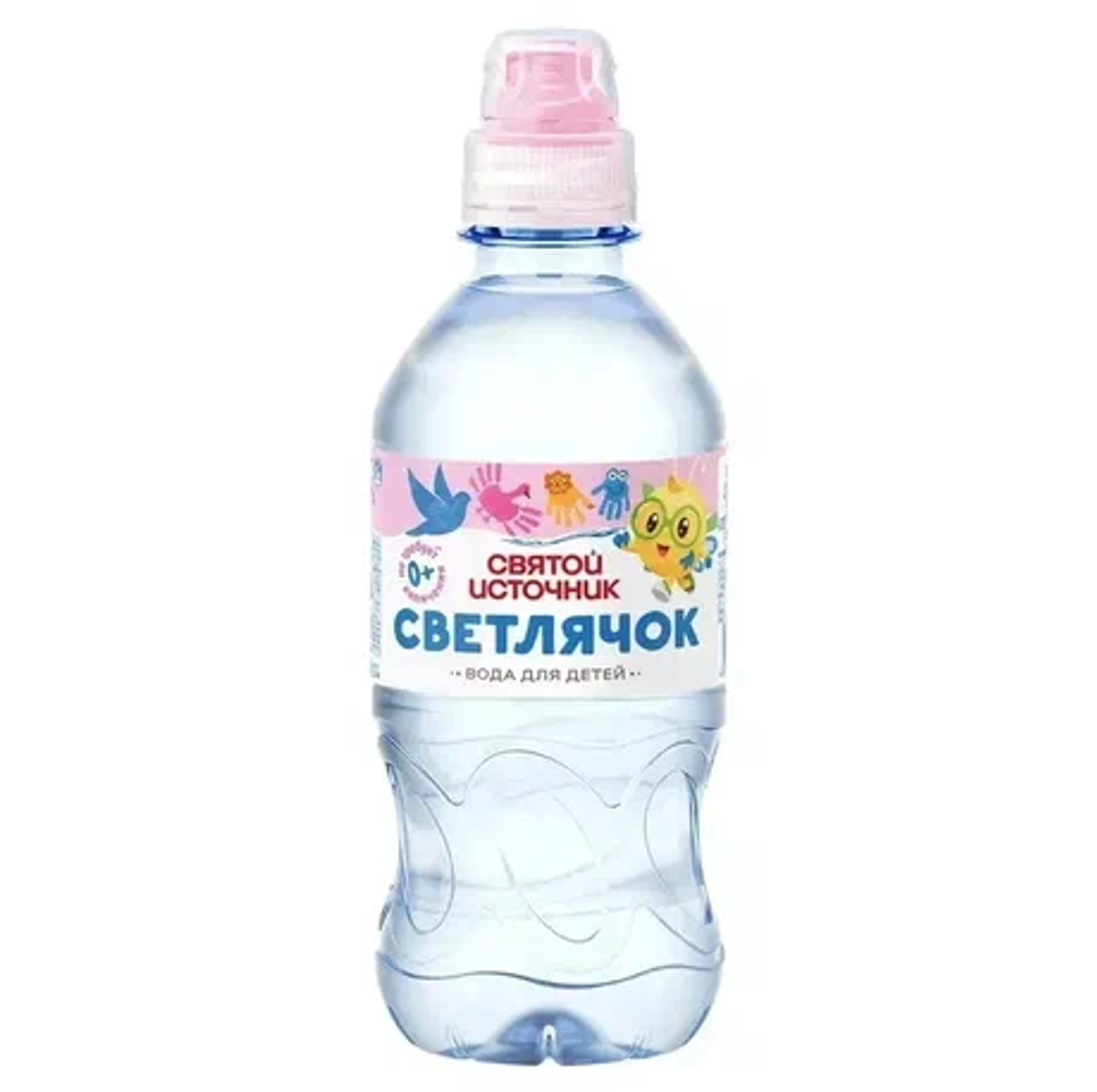 Вода ДЕТСКАЯ Святой Источник 330мл НЕгазированная СВЕТЛЯЧОК