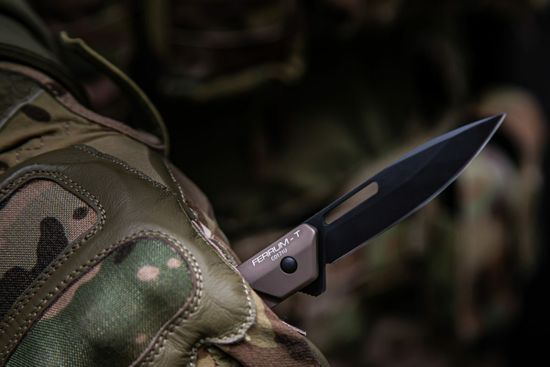 Нож Extrema Ratio Ferrum T Tactical MUD (Ферум Тактикал МУД) - сталь N690, рукоять алюминий