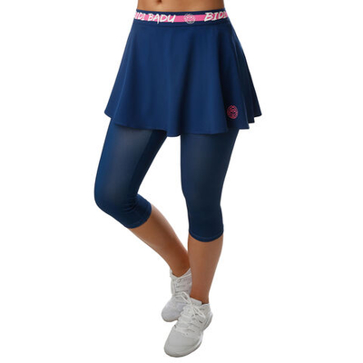 Женская теннисная юбка BIDI BADU Faida Tech Scapri Women - Dark Blue, Pink
