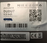Планшет универсальный диагональ 9.5" 2K MKD-9509-2K-664-D7 Kuberg