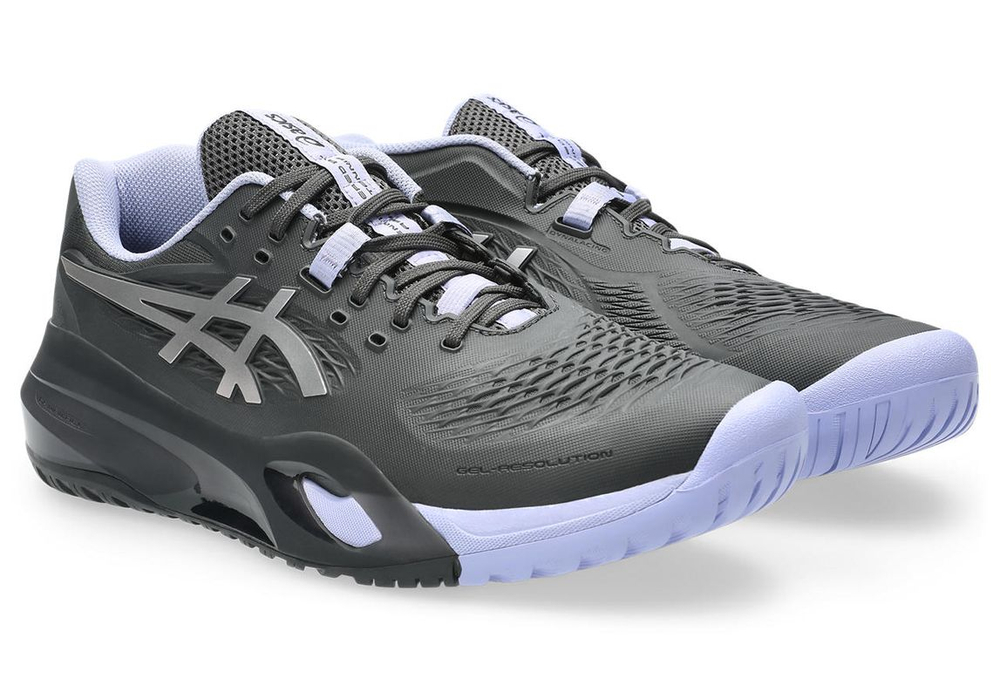 Теннисные кроссовки Asics Gel-Resolution X Night Energy - graphite grey/pure silver