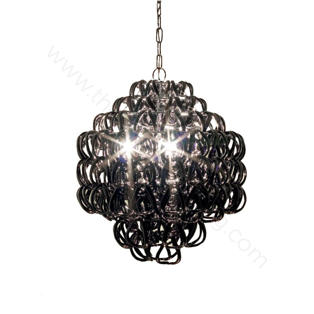 Pendant design lamp Giogali SP 60 by Vistosi (Black)