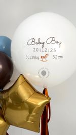 Воздушные шары на выписку для мальчика №8929