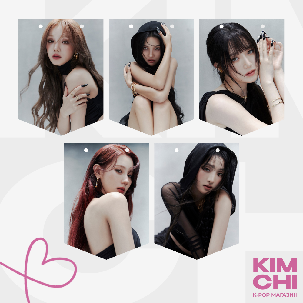 Набор флажков на веревке - (G)I-dle - 2 (0 ver.) Набор флажков на веревке - (G)I-dle - 2 (0 ver.)