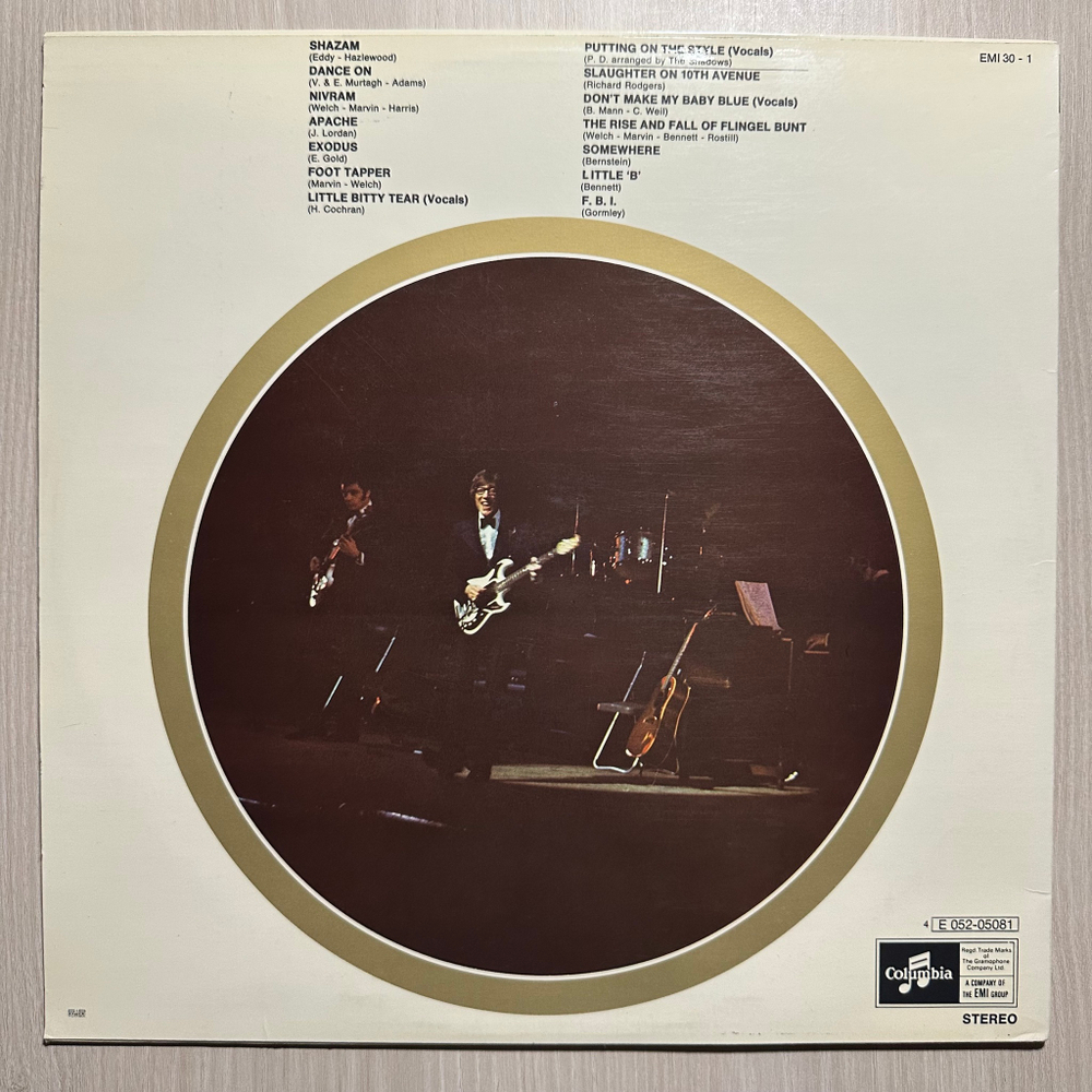 The Shadows - "Live" In Japan At Sankei Hall, Oct. 1969 (Швеция 1970г.)