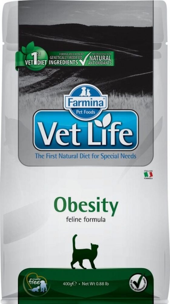 Сухой корм Farmina OBESITY для кошек лечение ожирения 10кг Сухой корм Farmina OBESITY для кошек лечение ожирения 10кг