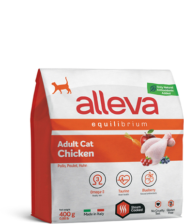 Alleva Equilibrium Adult Курица для кошек 1,5 кг