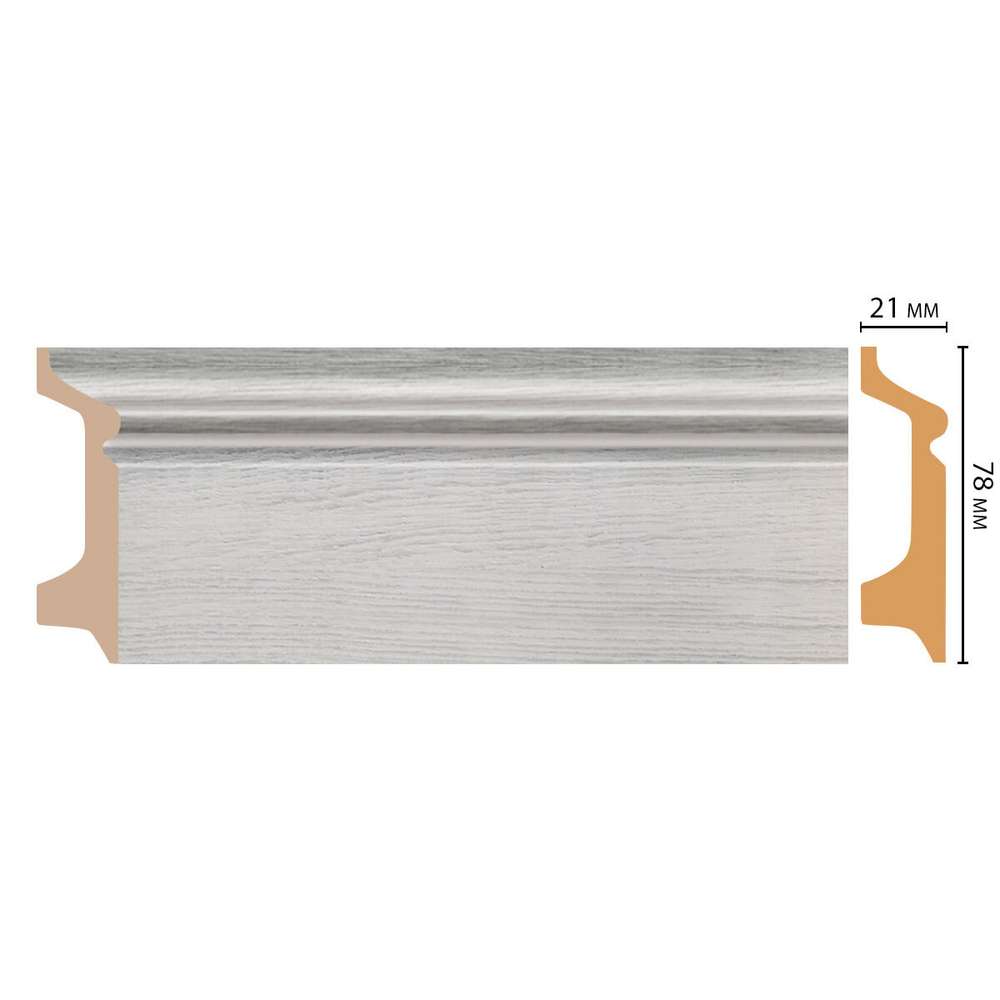 Плинтус Decomaster D122 D122-84 ДМ