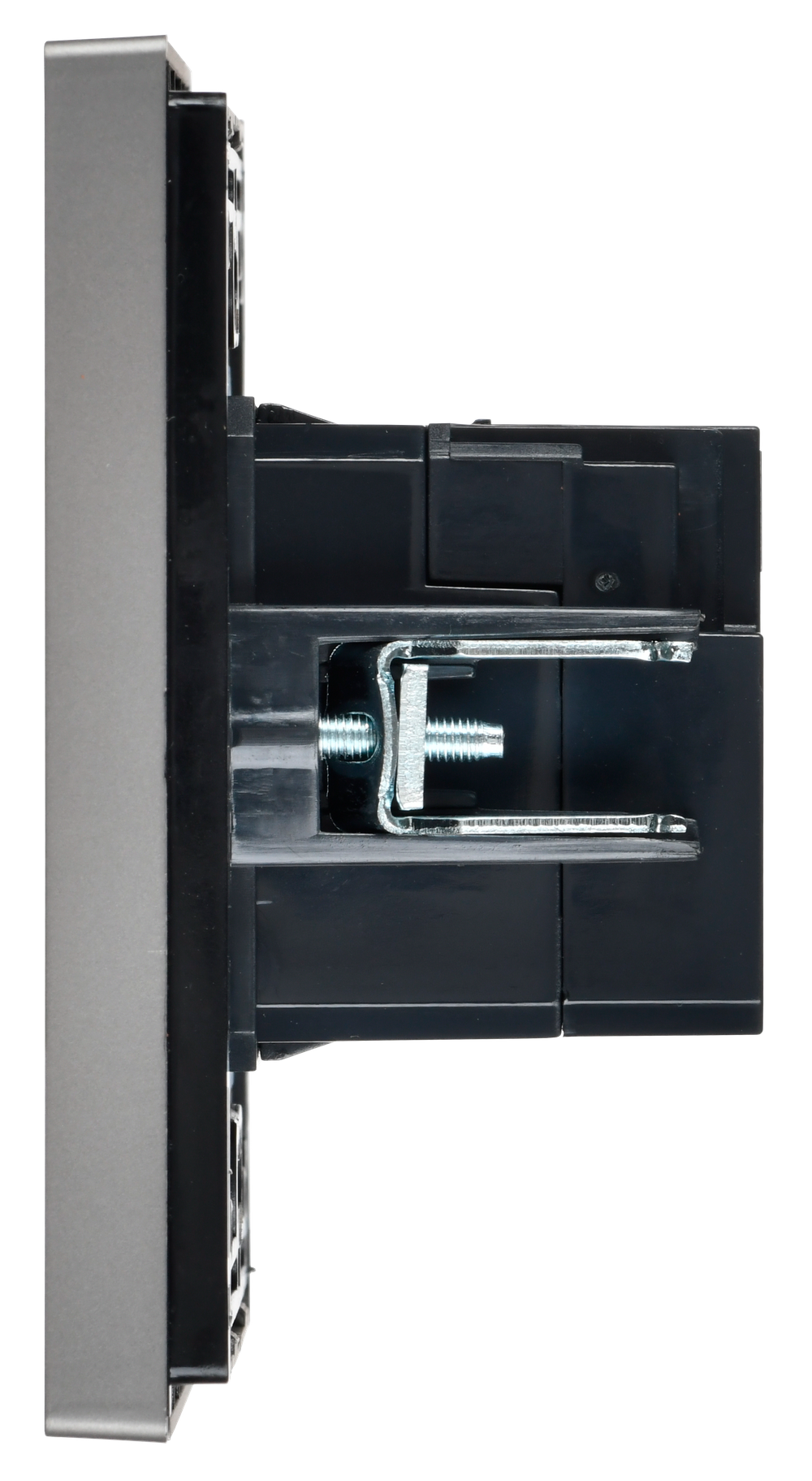 FORTE&PIANO Розетка USB A+C 18Вт FP551 сталь IEK
