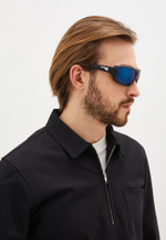 Спортивные очки LiP FLO / Matt Black Mustard / Zeiss / PA Polarized / Pacific Blue Lens