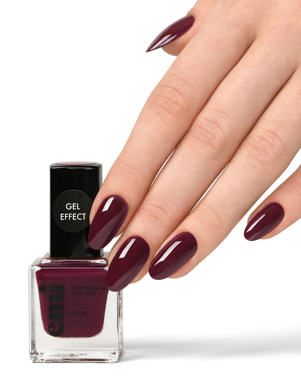 Ультрастойкий лак Gel Effect Смелое бордо №175, 9 мл