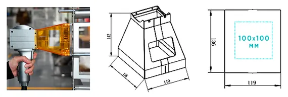 Портативный лазерный маркиратор Sunine LD30i-II (без аккумулятора)