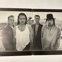 Винтажная виниловая пластинка LP U2 The Joshua Tree (Швеция 1987)