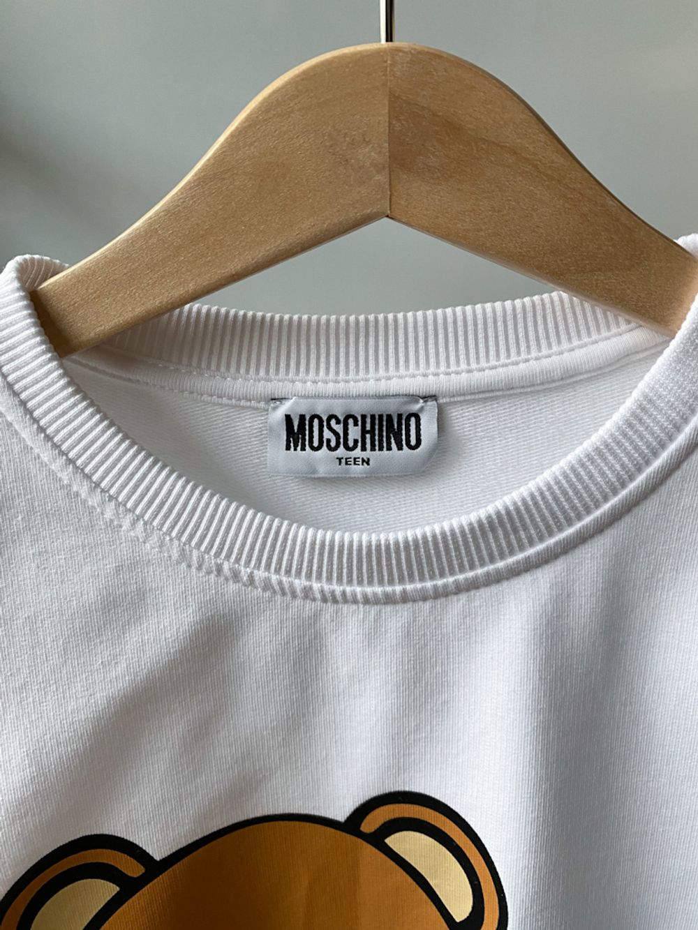 Хлопковый свитшот Moschino, 128