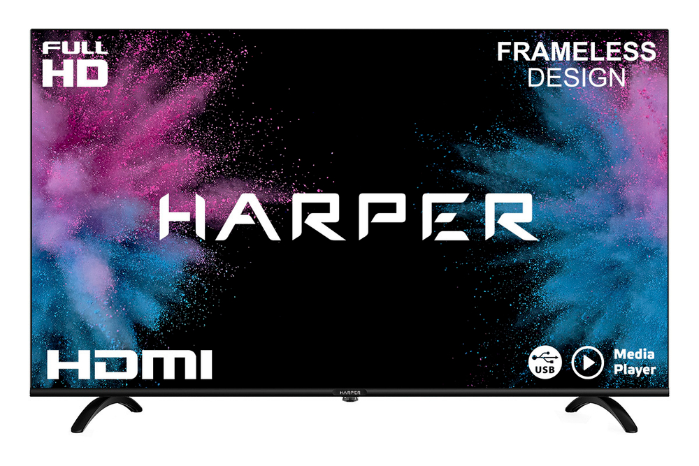 Телевизор 43" HARPER 43F720T