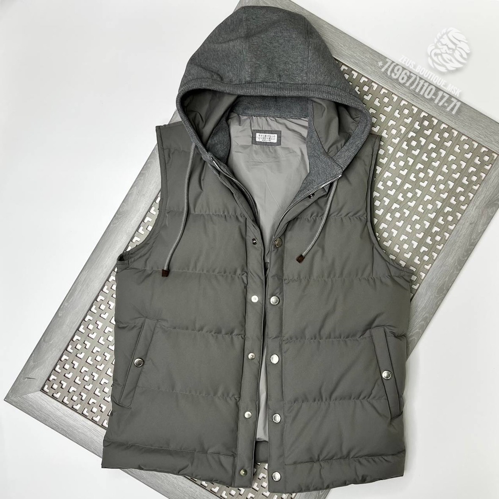 Пуховый жилет Brunello Cucinelli