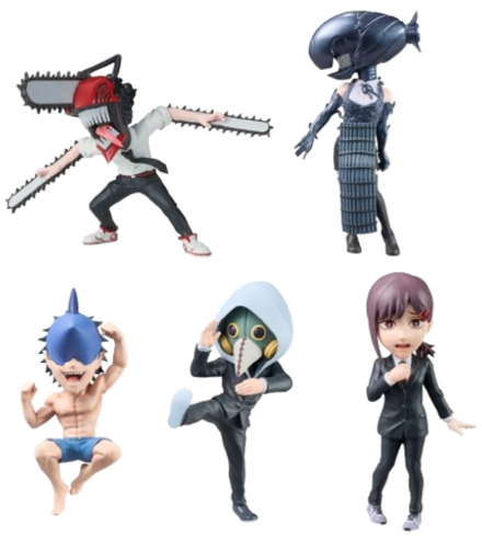 Рандомная Фигурка Banpresto Chainsaw Man WCF Reze-hen