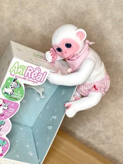Игрушка мягконабивная 35см АниРеал Обезьянка (60170)