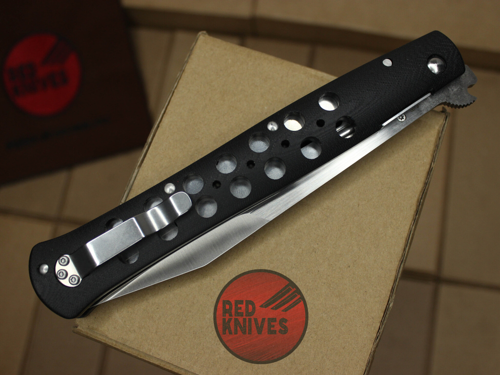 Нож Cold Steel 26C6AA Ti-Lite 6 Lynn Thompson Signature - рукоять черный G10